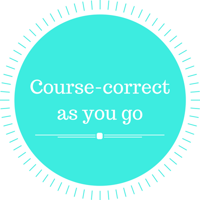 Title Icon: course-correct as you go